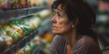 SNAP Benefits Cut Proposal: sad old woman