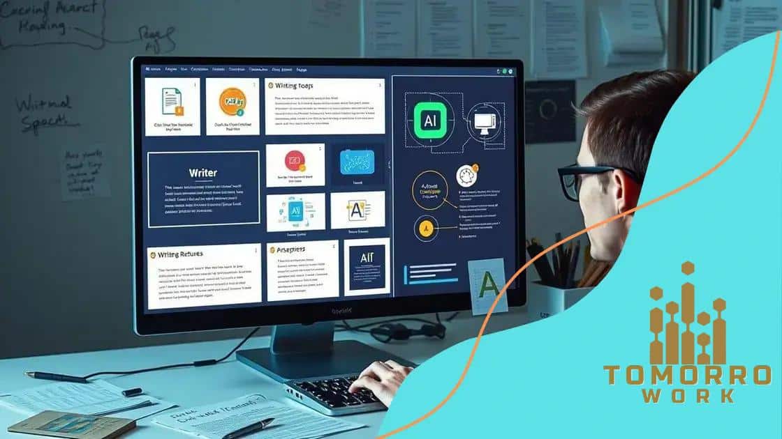 Examples of AI tools transforming writing