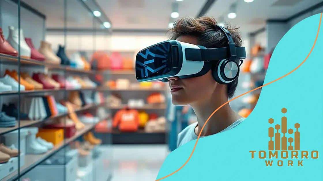 VR applications in e-commerce