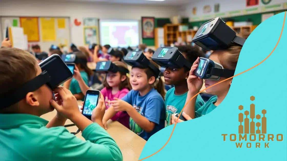 Practical applications of AR in classrooms