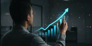 Financial professional analyzing growth charts for 2026 benefits potential