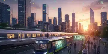 Commuters utilizing various transport modes, symbolizing savings from commuter benefits in 2026.